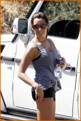 Ashley Tisdale Hiking Hotties